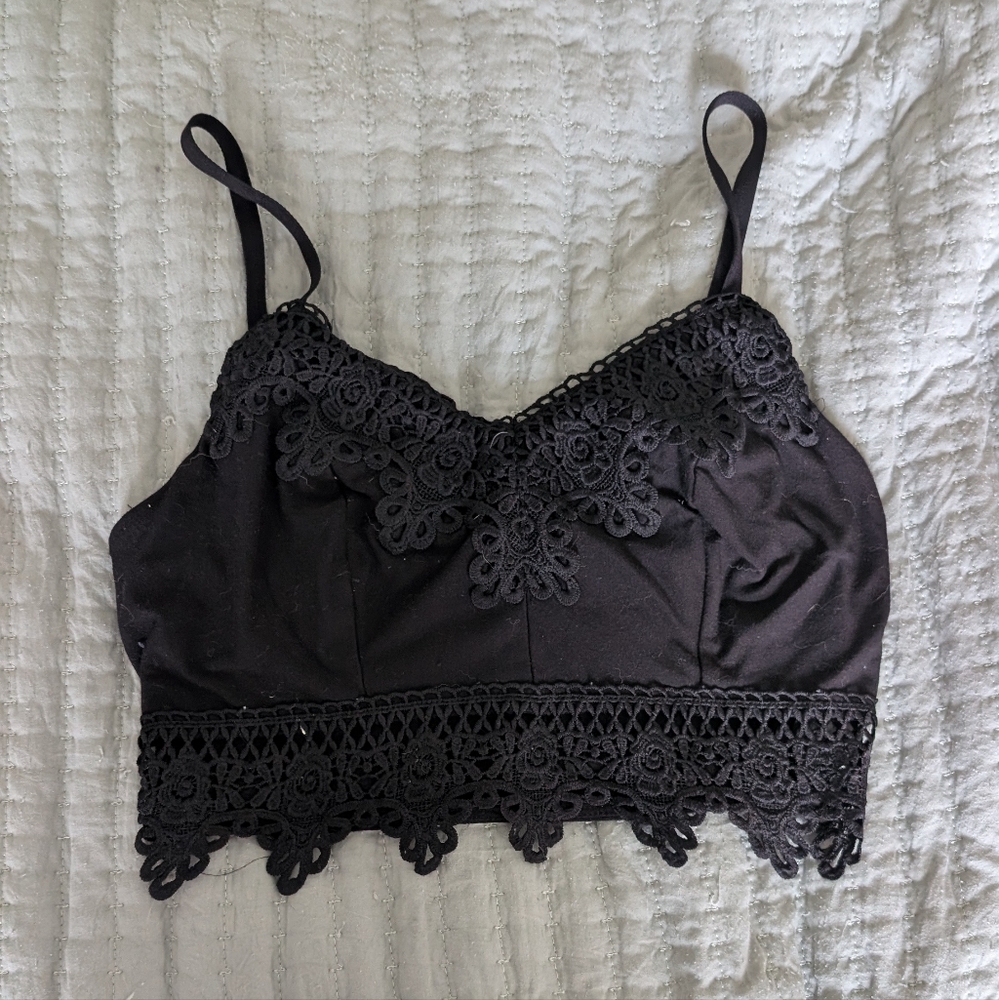 Mudd Black Camisole Top